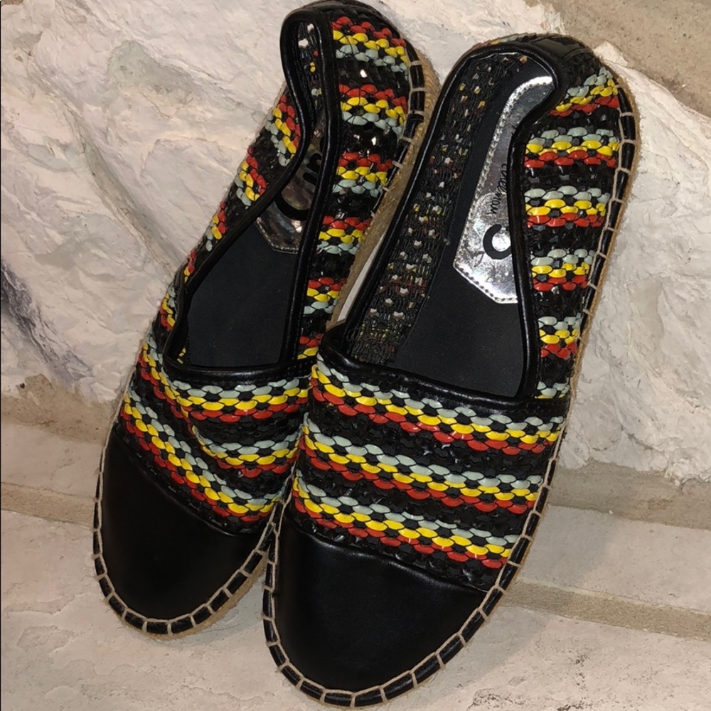 CIRCUS WOVEN RAINBOW LOAFERS